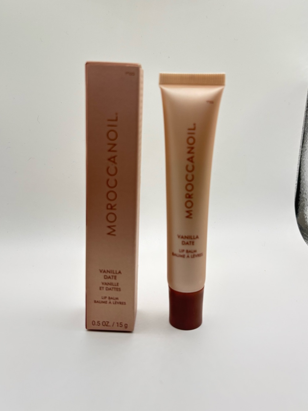 Moroccanoil Vanilla Date Lip Balm Brand New in Box!!